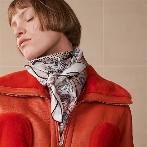 hermes double face scarf|Hermes neckerchief.